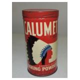 Calumet Baking Powder advertising tin