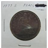 1877-S Liberty Seated half