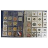 Lot of assorted tokens, medals, and more