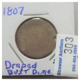 1807 Bust dime