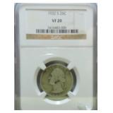 1932-S Washington quarter NGC VF20
