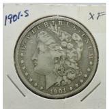 1901-S Morgan dollar