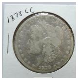 1878-CC Morgan dollar