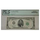 1950-D $5 FRN, PCGS 65 PPQ