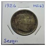 1926 Sesquicentennial half MS63
