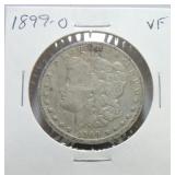 1899-O Morgan dollar