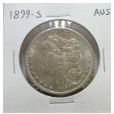 1899-S Morgan dollar AU58