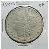 1904-S Morgan dollar