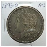 1893-O Morgan dollar