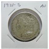 1921-S Morgan dollar