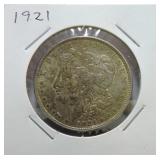 1921 Morgan dollar