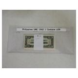 Philippines lot of 34 - 1942 1 centavo, CU