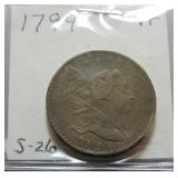 1794 Large cent, VF