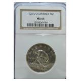 1925-S California half ANACS MS64