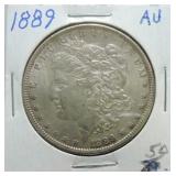 1889 Morgan dollar