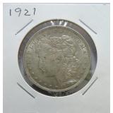 1921 Morgan dollar