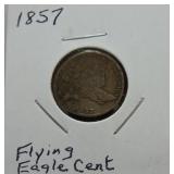 1857 Flying Eagle cent