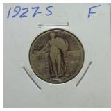 1927-S Standing Liberty quarter F