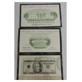 1996 low numbered $20 FRN, unc, #AI00003630A