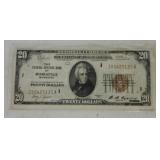 1929 $20 National Currency The Federal