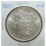 1885 Morgan dollar MS63