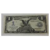 1899 $1 Black Eagle silver certificate