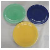 Vintage Fiesta 13" compartment plate group: