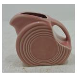 Fiesta Post 86 rose mini disc pitcher