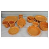 Fiesta Post 86 tangerine lot of 15 pcs