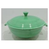 Vintage Fiesta casserole, green