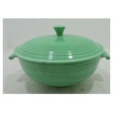 Vintage Fiesta casserole, green
