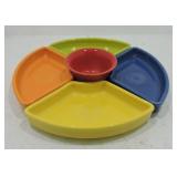 Fiesta Post 86 5 pc entertaining set, NIB