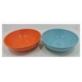 Vintage Fiesta individual salad bowl group,