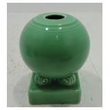Vintage Fiesta single bulb candle holder, green