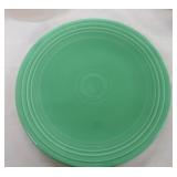 Vintage Fiesta 15" chop plate, green