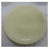 Vintage Fiesta 15" chop plate, ivory