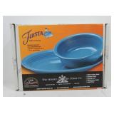 Fiesta Post 86 peacock 2 pc companion set NIB