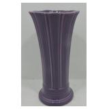 Fiesta Post 86 lilac medium vase, glaze flaw