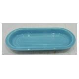 Vintage Fiesta utility tray, turquoise