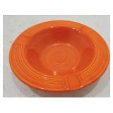 Vintage Fiesta ashtray, red, wear