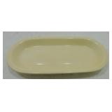 Vintage Fiesta utility tray, ivory