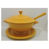 Fiesta Post 86 marigold 75th Anniversary soup