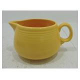Vintage Fiesta promotional creamer, yellow