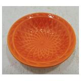 Harlequin basketweave nut cup, red