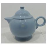 Fiesta Post 86 periwinkle teapot lamp base