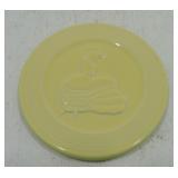 Fiesta Post 86 yellow dancing girl trivet