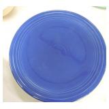 Vintage Fiesta 15" chop plate, cobalt