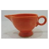 Vintage Fiesta creamer, red