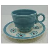 Vintage Fiesta Hawaiian Daisy cup & saucer