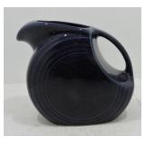 Fiesta Post 86 disc water pitcher, cobalt